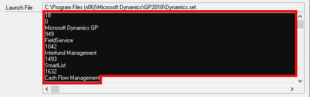 script log for microsoft dynamics gp support