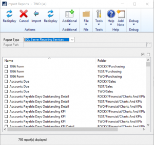 SQL Server Reporting Services