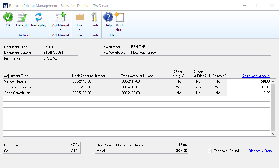 Rebate Calculation