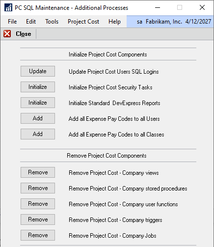 How to Disable Project Cost in a Dynamics GP Company | Rockton Software