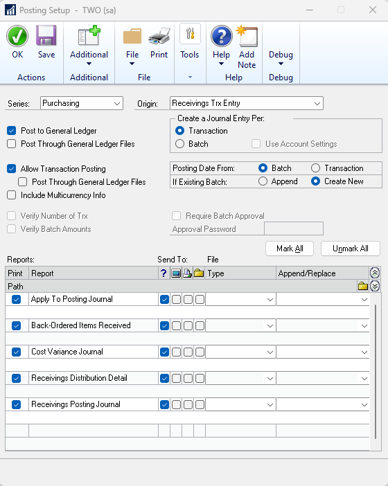 Enhance Efficiency with Posting Report Access in Dynamics GP 