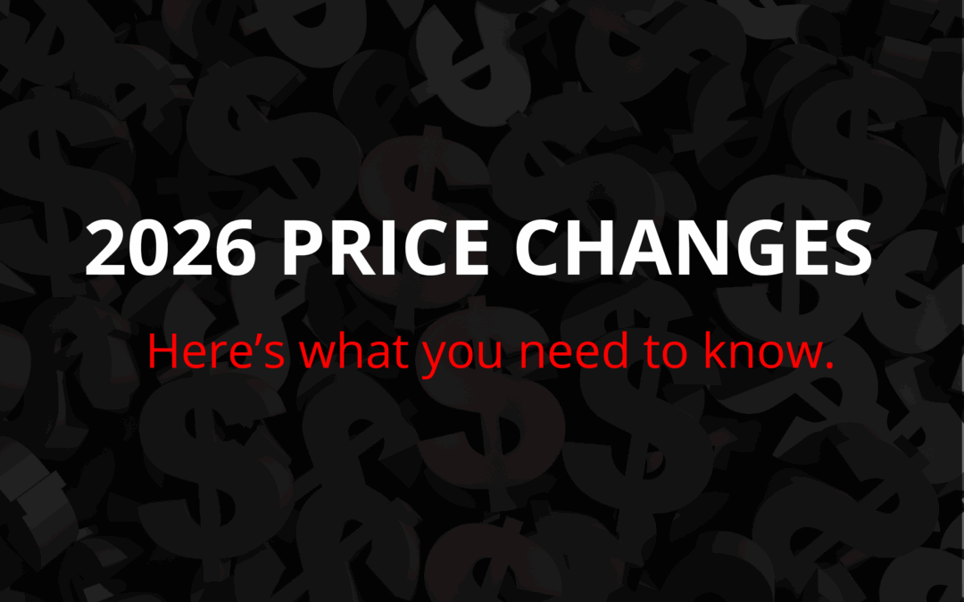 2026 Price Change