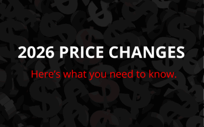 2026 Price Change