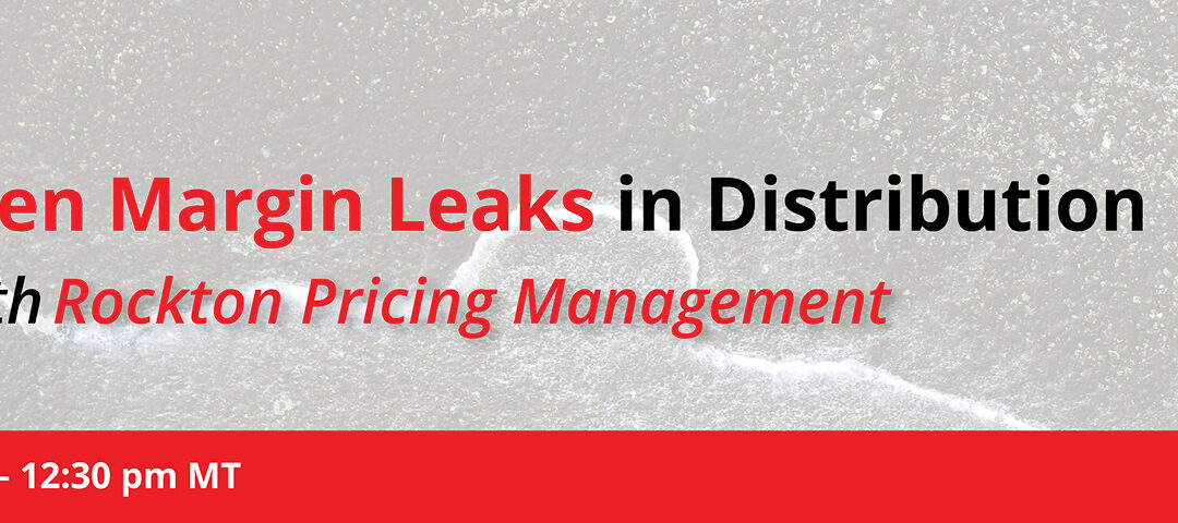 May 20: The 3 Hidden Margin Leaks in Distribution