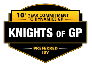 An image of the Knights of GP badge.