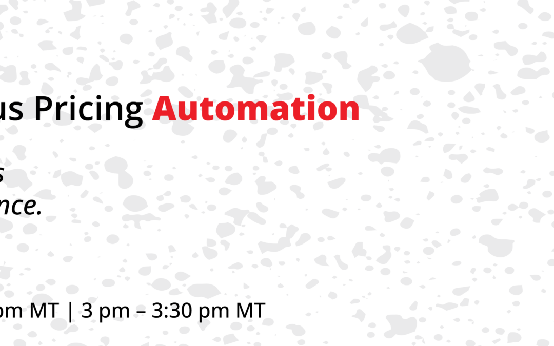 July 15: The Future of Cost-Plus Pricing Automation