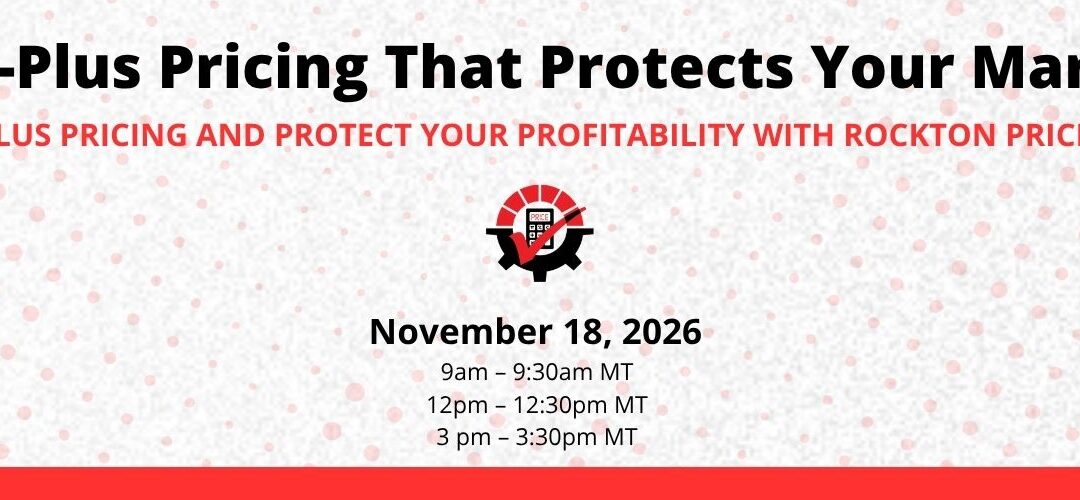 Nov 18: Cost-Plus Pricing That Protects Your Margins